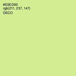 #D3ED93 - Deco Color Image