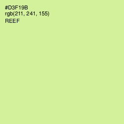 #D3F19B - Reef Color Image