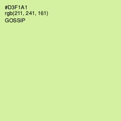 #D3F1A1 - Gossip Color Image