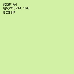 #D3F1A4 - Gossip Color Image