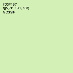 #D3F1B7 - Gossip Color Image