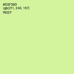 #D3F39D - Reef Color Image