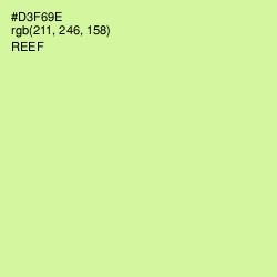 #D3F69E - Reef Color Image