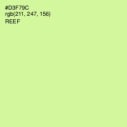 #D3F79C - Reef Color Image