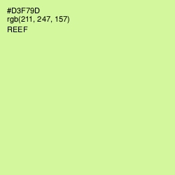 #D3F79D - Reef Color Image