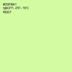 #D3FBA1 - Reef Color Image