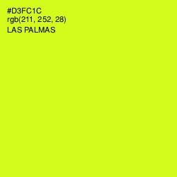 #D3FC1C - Las Palmas Color Image