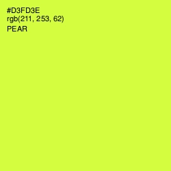 #D3FD3E - Pear Color Image