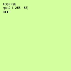 #D3FF9E - Reef Color Image