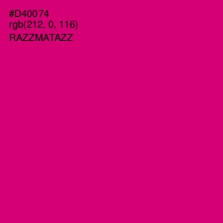 #D40074 - Razzmatazz Color Image