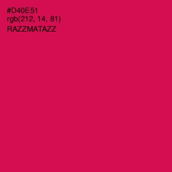 #D40E51 - Razzmatazz Color Image