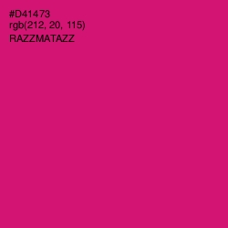 #D41473 - Razzmatazz Color Image