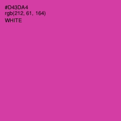 #D43DA4 - Cerise Color Image