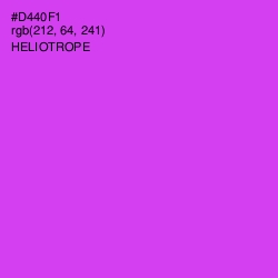 #D440F1 - Heliotrope Color Image