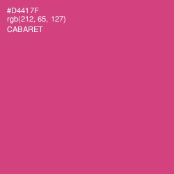 #D4417F - Cabaret Color Image