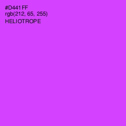 #D441FF - Heliotrope Color Image