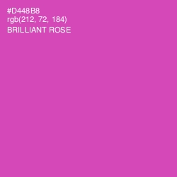 #D448B8 - Brilliant Rose Color Image