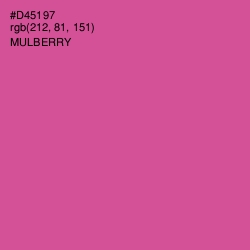 #D45197 - Mulberry Color Image