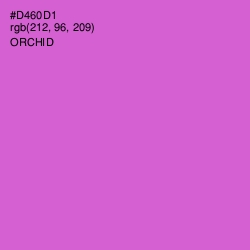 #D460D1 - Orchid Color Image