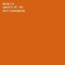 #D46114 - Hot Cinnamon Color Image