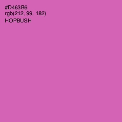 #D463B6 - Hopbush Color Image