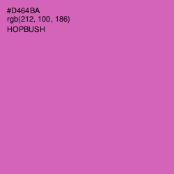 #D464BA - Hopbush Color Image
