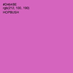 #D464BE - Hopbush Color Image