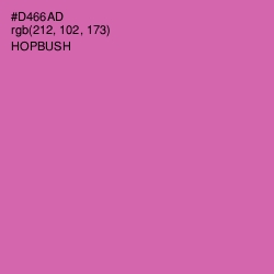 #D466AD - Hopbush Color Image