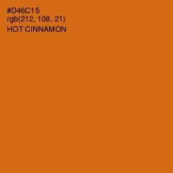 #D46C15 - Hot Cinnamon Color Image
