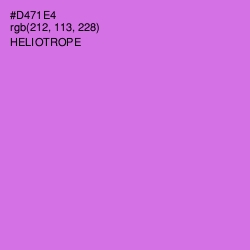 #D471E4 - Heliotrope Color Image