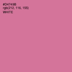 #D4749B - Charm Color Image