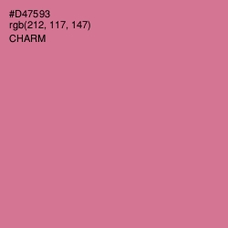 #D47593 - Charm Color Image
