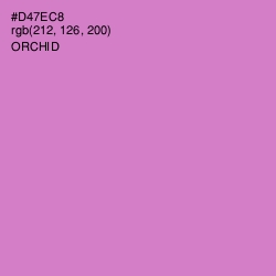 #D47EC8 - Orchid Color Image