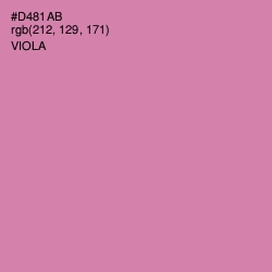 #D481AB - Viola Color Image