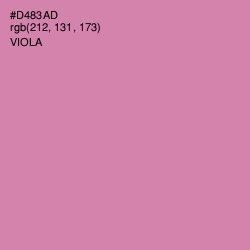 #D483AD - Viola Color Image