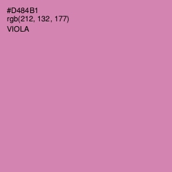 #D484B1 - Viola Color Image