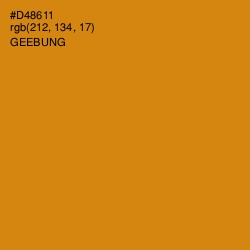 #D48611 - Geebung Color Image