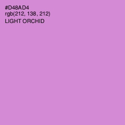 #D48AD4 - Light Orchid Color Image