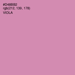#D48BB2 - Viola Color Image