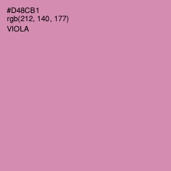 #D48CB1 - Viola Color Image