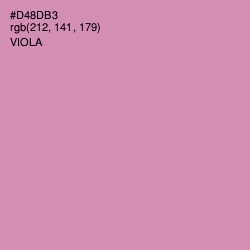 #D48DB3 - Viola Color Image