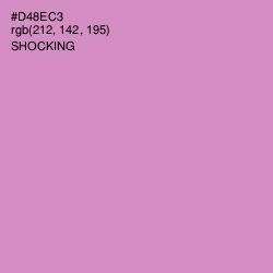 #D48EC3 - Shocking Color Image
