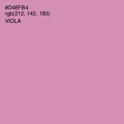 #D48FB4 - Viola Color Image