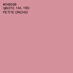 #D4909B - Petite Orchid Color Image