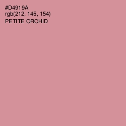 #D4919A - Petite Orchid Color Image