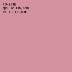 #D4919E - Petite Orchid Color Image