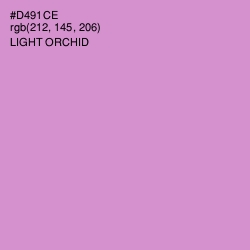 #D491CE - Light Orchid Color Image