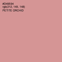 #D49594 - Petite Orchid Color Image