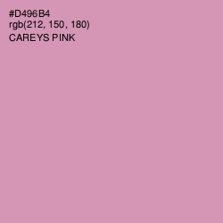 #D496B4 - Careys Pink Color Image