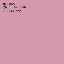 #D499AA - Careys Pink Color Image